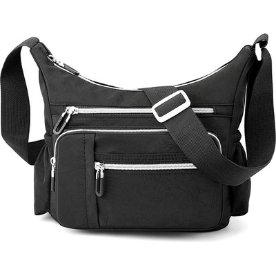 Черна чанта от текстил - Mana