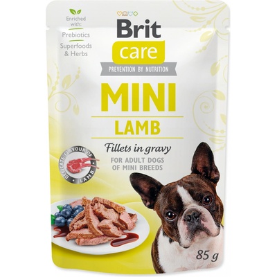 Brit Care Adult mini lamb fillets in gravy 85 g
