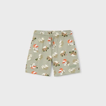 Mayoral Бермуди mix and match цвят бамбук с щампи за мини момче Mayoral