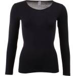 Engel Дамско копринено термобельо Engel Women's Undershirt L/S Merino base layer - Black - размер 38/40 (EU) (114-0634-0512)
