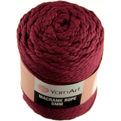 Macrame Rope 781 vínová 5 mm