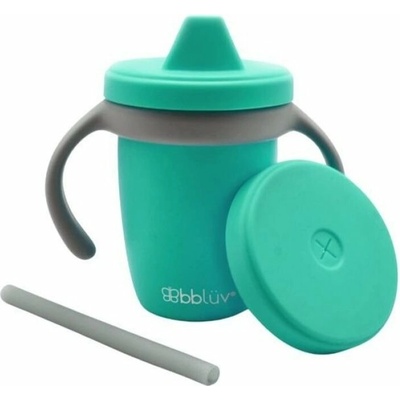 BBLÜV Sippy Küp tréningový hrnček Aqua 240 ml