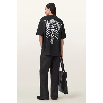 AllSaints Памучна тениска AllSaints ANATOMICA (M046PD)