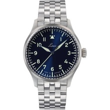 Laco Flieger Stuttgart Pro Blau Steel Bracelet