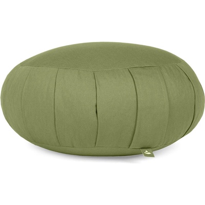 Bodhi Zafu Meditačný vankúš Eco olivová loden green 20,5x38,5