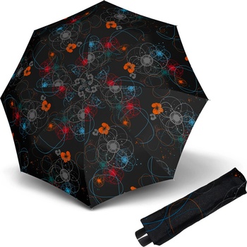 Doppler Magic Fiber Barcelona skládací plně automatický deštník černá