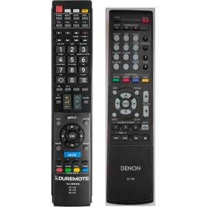 GENERAL Denon rc-1168 + управление на телевизор (мини телевизор) - дистанционно управление дубликат (rc-1168 + управление на телевизор (мини телевизор)) Дистанционно