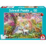 Schmidt Spiele Пъзел Schmidt от 150 части - Цветя и еднорози (56387) - baby