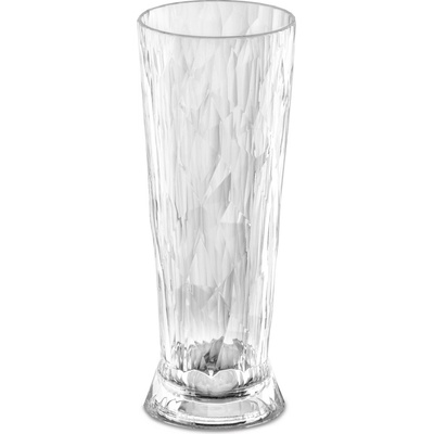 Koziol Plastový pohár na pivo CLUB NO.11 krištáľovo čistý 500 ml