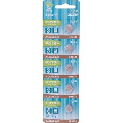Extol Energy LR54 / LR1130 5ks 42055