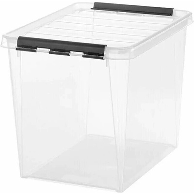 Smartstore Classic Box s vekom, 40 × 30 × 32 cm, 25 l transparentný, 3493070
