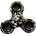Fidget Spinner Camouflage černobílý