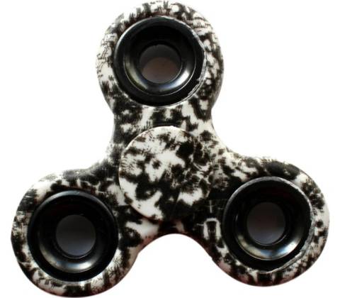 Fidget Spinner Camouflage černobílý