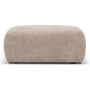 Cosmopolitan Design Бежова табуретка Matera - Cosmopolitan Design (COS_POUF_140_F1_MATERA2)