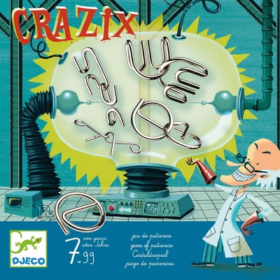Djeco Crazix sada 5 hlavolamů