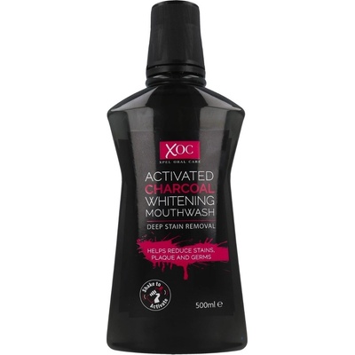 Xpel Oral Care Activated Charcoal čisticí a bělicí s aktivním uhlím 500 ml