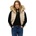 SUPERDRY Потник Superdry Fuji Faux Fur vest - Beige (Chateau Grey)