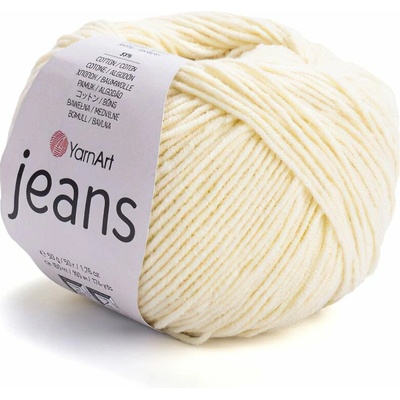YarnArt Jeans 86 - vanilková