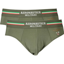Aeronautica Militare pánske slipy SCOSL001J508 07001 zelené