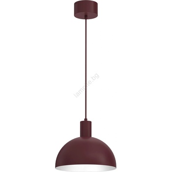 Luminex Пендел на кабел HANDA 1xE27/15W/230V бордо (LU4387)