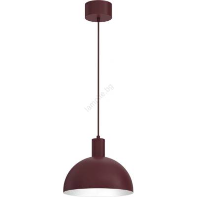 Luminex Пендел на кабел HANDA 1xE27/15W/230V бордо (LU4387)