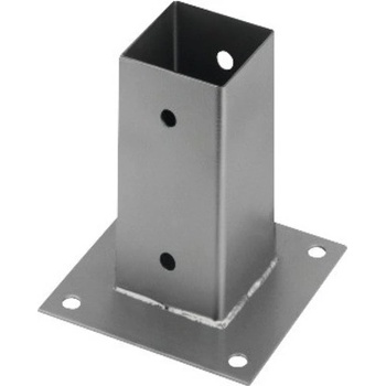 Kaiserthal kotvicí patka sloupků pro upevnění šrouby 101x101x150 mm