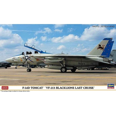 Hasegawa F-14D Tomcat VF 213 Blacklions last cruise 1:72