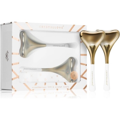 Crystallove Cryo Cryotherapy Lift & Sculpt Tools masážna pomôcka na tvár 2 ks