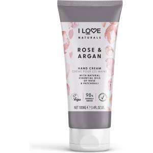 I Love Cosmetics Naturals Rose & Argan Hand Lotion 100 ml