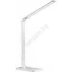 Kobi Led димируема настолна лампа с безжично зареждане noblite q led/7w/230v 3000/4000/6500k бяла (kb0743)