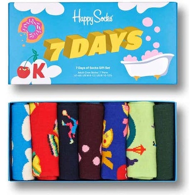 Happy socks Чорапи Happy socks HS636-R 7 Days A Week socks - Multicolor