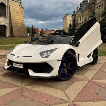 Lamborghini Двуместна КОЛА Licensed Lamborghini Aventador SVJ 24V с функ