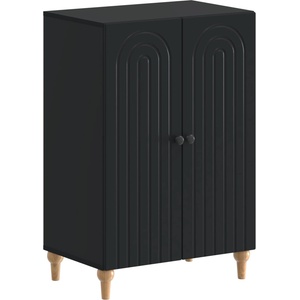 vidaXL Шкаф за обувки ALKMAAR 59, 5 x 39, 5 x 90 см Инженерна дървесина (896206)