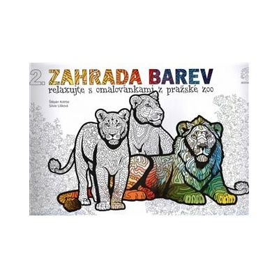 Antistresové omalovánky Zahrada barev II.