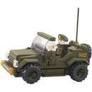 Stavebnice Sluban Sluban B0296 Army VOJENSKÝ HLÍDKOVÝ VŮZ