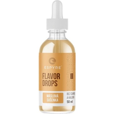 Espyre Flavor Drops maslová sušienka 50 ml