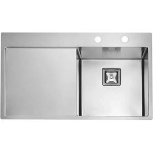 Alveus Мивка от неръждаема стомана Alveus Stylux 50 Satin 86x51 см дясна (1084294) Мивка за вграждане
