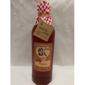 Nature Notea Babiččin sirup Malina 0,5 l