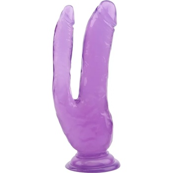 Image 1 of Chisa-novelties Double Dildo Purple 20cm