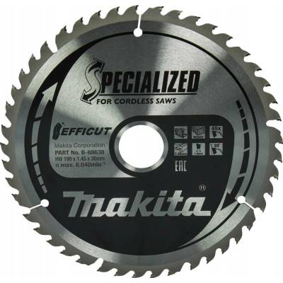 Kotouč na dřevo Makita B-68622 190 mm