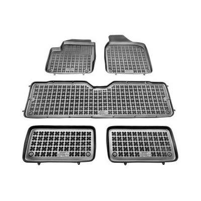 Гумени стелки за FORD Galaxy (1995-2006) / VW Sharan / SEAT Alhambra (1995-2010) - тип леген за 1, 2 и 3 ред седалки