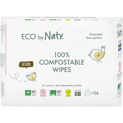 Naty Dětské vlhčené hygienické ubrousky 168 ks