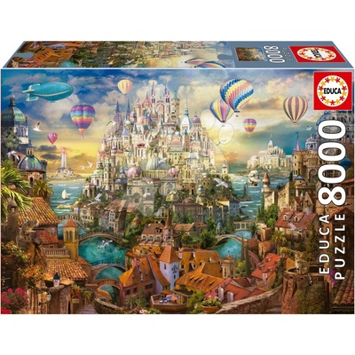 EDUCA Město snů 8000 dielov