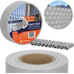 Springos Pvc лента за ограда, 4, 75 см х 35 м, 450 г/м2, сиво (fn0004)