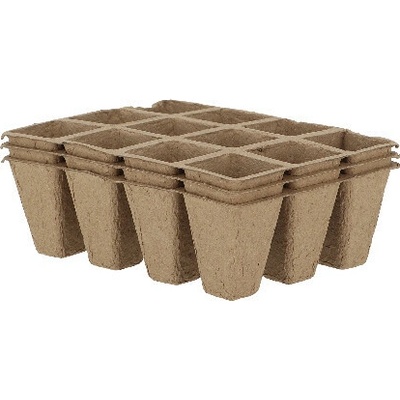 Plato na sazenice ECO, 16x12x5cm, balení obsahuje 3 kusy!|Esschert Design