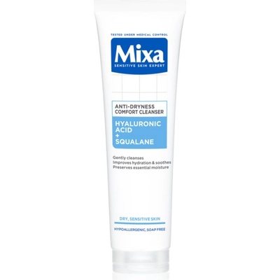 Mixa Anti-Dryness Comfort Cleanser почистващ гел за лице срещу суха кожа 150ml