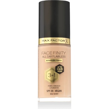 MAX Factor Facefinity All Day Flawless SPF20 Фон дьо тен за жени 30 ml сянка N42 Ivory