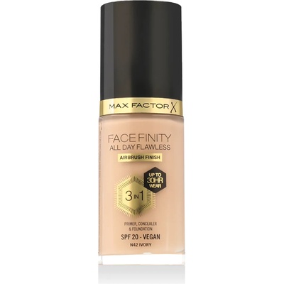 MAX Factor Facefinity All Day Flawless SPF20 Фон дьо тен за жени 30 ml сянка N42 Ivory