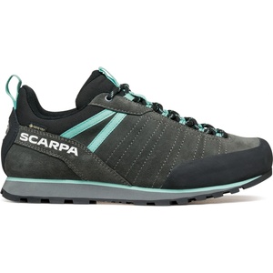 Scarpa Дамски апроуч обувки Scarpa Women's Crux 2 GTX Approach shoes - Shark / Aqua - размер 40 (EU) (142-0377-0117)