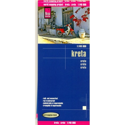 Kréta (Crete) 1:140.000 mapa RKH